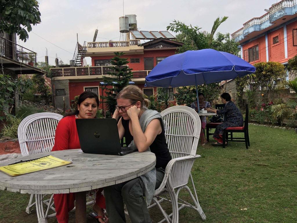 Trekkers Lodge Pokhara Bagian luar foto
